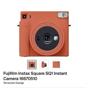 Fujifilm Instax Square SQ1 Instant Camera - Terracotta Orange